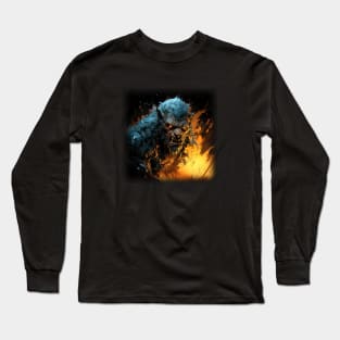 Angry Werewolf Long Sleeve T-Shirt